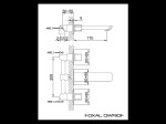 Foxal Kohlman bateria umywalkowa chrom - QW190F
