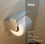 Oslo Stella Uchwyt na papier chrom - 02.440