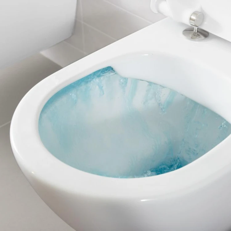 Subway 2.0. V&B zestaw miska WC wisząca 56 cm white alpin z deską wolnoopadającą – 5614 R2 01