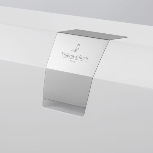 Squaro Edge Duo 12 Villeroy&Boch wanna prostokątna quaryl 1700x750 biała - UBQ 170 SQE 2DV-01