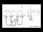 Foxal Kohlman bateria wannowa chrom - QB244F