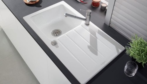 Architectura 50 Classicline V&B zlewozmywak ceramiczny 510x860 korek manulany fossil (mat) - 335001KD