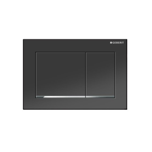 Omega30 Geberit przycisk uruchamiający czarny/chrom błyszczący - 115080KM1