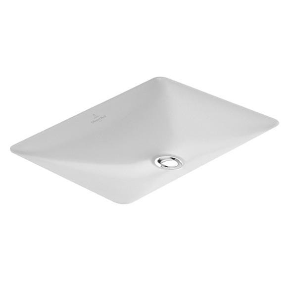 Loop&Friends V&B Umywalka podblatowa bez przelewu 615 x 390 mm white alpin Ceramicplus – 6163 21 R1