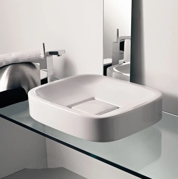 SPHERE umywalka ceramiczna włoska biała VITRUVIT - SPHLAA
