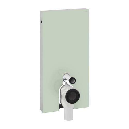 Monolith Geberit Moduł sanitarny do WC stojącego H101 Szkło miętowe/aluminium - 131.003.SL.5
