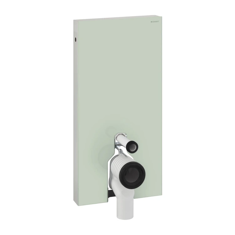 Monolith Geberit Moduł sanitarny do WC stojącego H101 Szkło miętowe/aluminium - 131.003.SL.5
