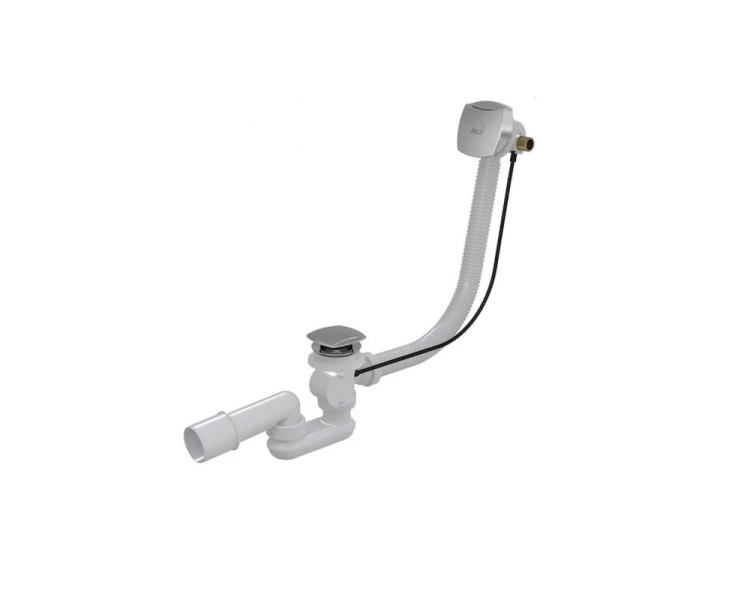 Syfon automatyczny z napuszczaniem przez przelew Riho 57cm chrom - 560100394