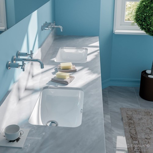 Sottopiano 50 Catalano umywalka podblatowa 55x38 biała - 1S50CN00