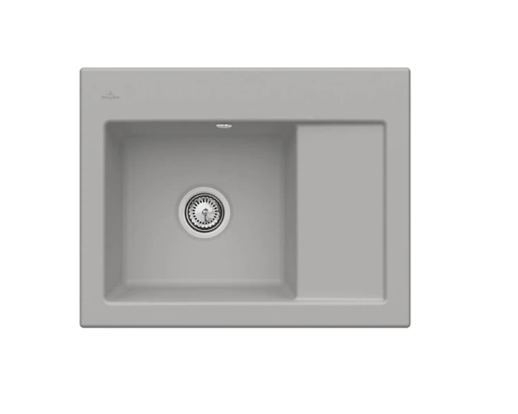 Subway 45 Compact Classicline V&B zlew ceramiczny 650x510mm KM lewy fossil - 331201KD