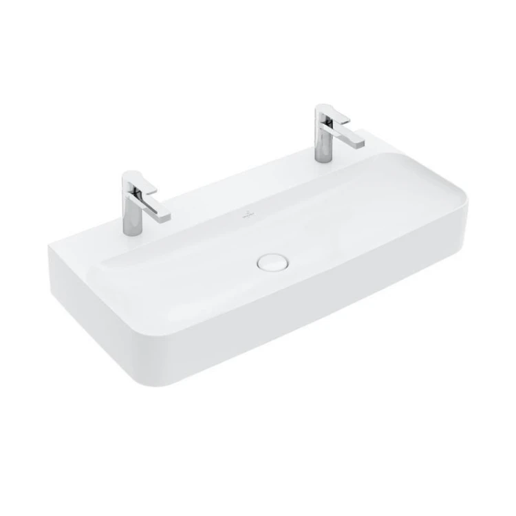 Finion Villeroy&Boch Umywalka (szlifowany spód) prostokątna 1000 x 470 mm White Alpin CeramicPlus - 41681LR1