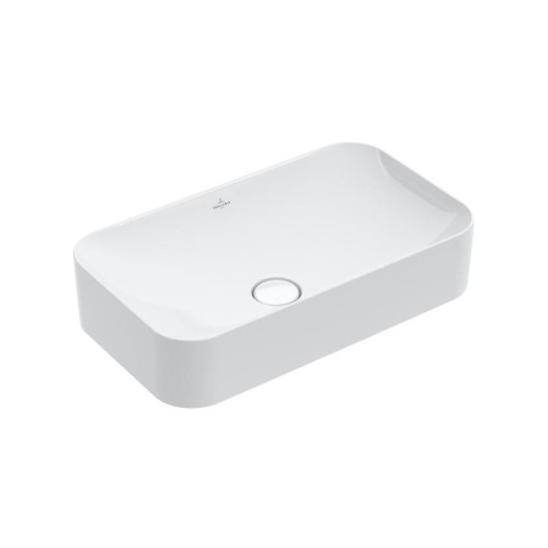 Finion Villeroy&Boch Umywalka stojąca na blacie prostokątna 600 x 350 mm White Alpin CeramicPlus - 414361R1