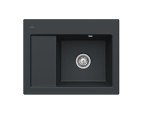 Subway 45 Compact Classicline V&B zlew ceramiczny 650x510mm KM prawy ebony - 331301S5