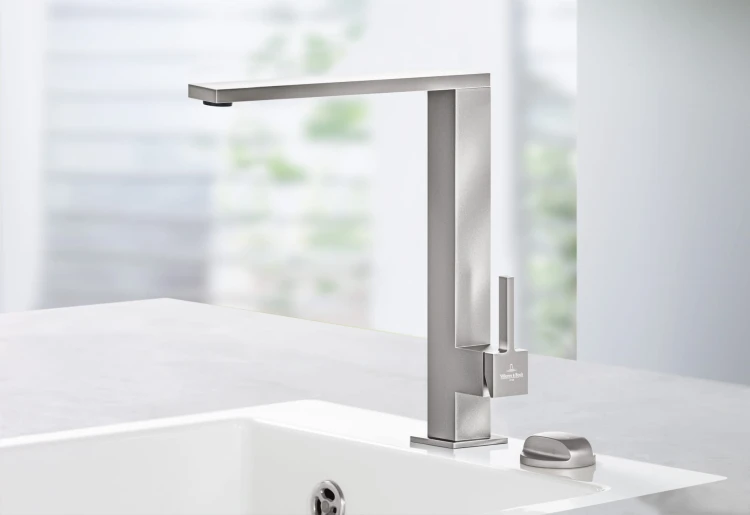 Finera Square bateria zlewozmywakowa stal nierdzewna - 927100LC