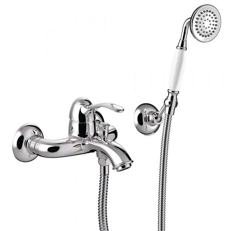 Clasic-Tres bateria wannowo-prysznicowa ścienna chrom - 242.170.01
