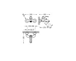Clasic-Tres bateria wannowo-prysznicowa ścienna chrom - 242.170.01