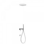 3V Tres podtynkowy zestaw wannowo natryskowy z napełnianiem przez przelew chrom - 210.273.10