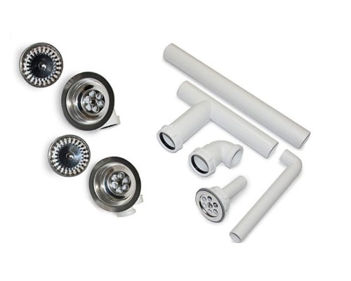 Armatura odpływowo przelewowa manualna do zlewozmywaków Villeroy & Boch -82620061