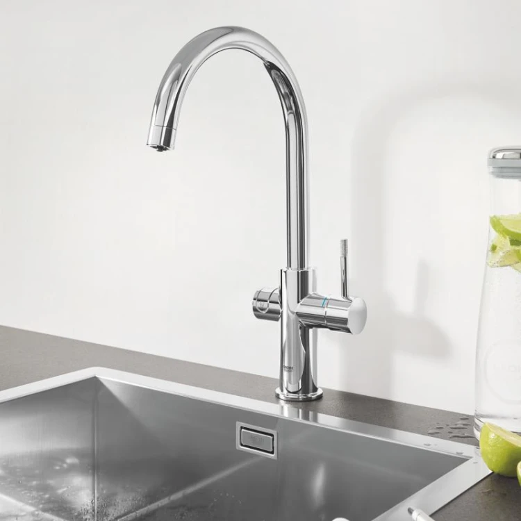 Grohe Blue® Professional Chilled and Sparkling bateria kuchenna dwufunkcyjna z filtrem chrom - 31323 002