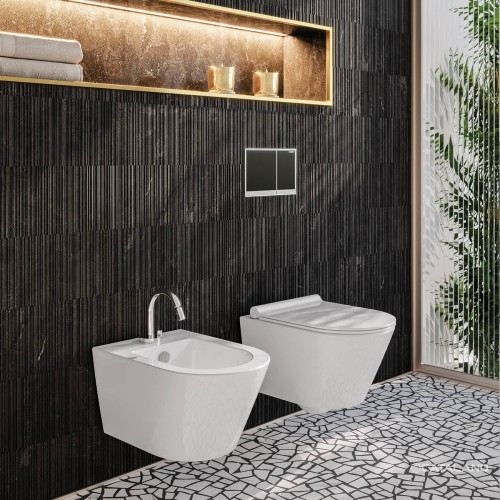 New Zero Catalano miska WC wisząca 55 biała - 1VS55N00