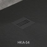Kyntos Radaway pokrywa odpływu czarny - HKA-54