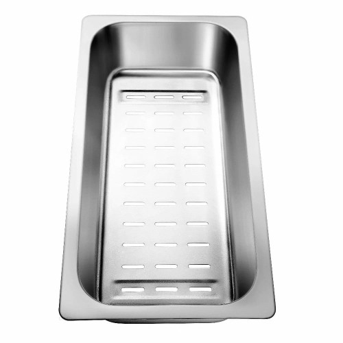 Odsączarka zlewozmywakowa wielofunkcyjna ze stali szlachetnej Axon Blanco - 225681