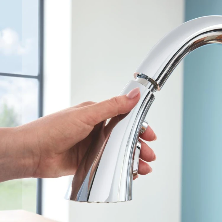 Zedra New Touch Grohe bateria zlewozmywakowa z obrotową wylewką chrom - 30219002