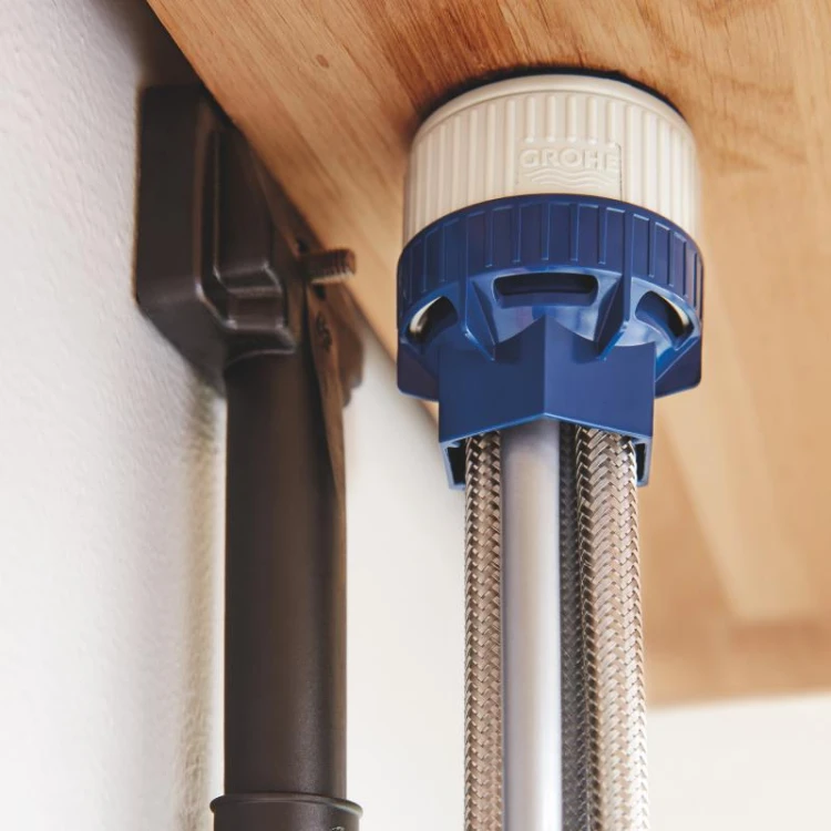 Zedra New Touch Grohe bateria zlewozmywakowa z obrotową wylewką chrom - 30219002