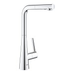 Zedra New Grohe bateria zlewozmywakowa z wyciąganą wylewką chrom - 32553002