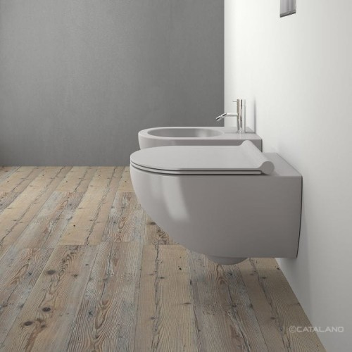 Colori Newflush Catalano miska wisząca WC 54x35 satin cement - 1VSF54RCS