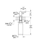 Cosmopolitan Grohe dozownik kuchenny warm sunset - 40535 DA0