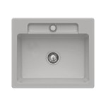 Siluet 60 S V&B TitanCeram zlewozmywak ceramiczny KM 510x600 fossil - 334601KD