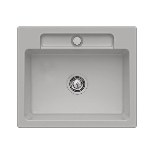 Siluet 60 S V&B TitanCeram zlewozmywak ceramiczny KM 510x600 fossil - 334601KD