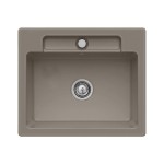 Siluet 60 S V&B TitanCeram zlewozmywak ceramiczny KM 510x600 timber - 334601TR