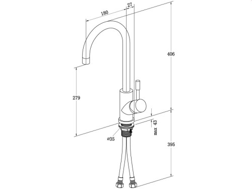 umbrella-villeroy&boch-bateria-zlewozmywakowa-antracyt–czarna-92530005