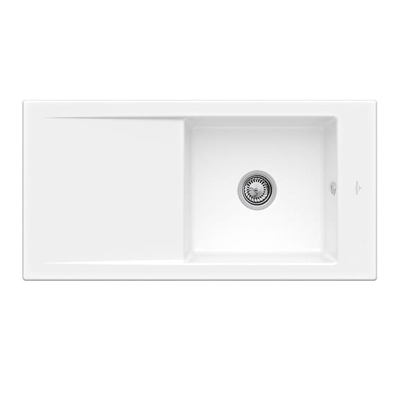 Timeline 60 Premiumline V&B zlewozmywak ceramiczny 510x1000 snow white 679001KG