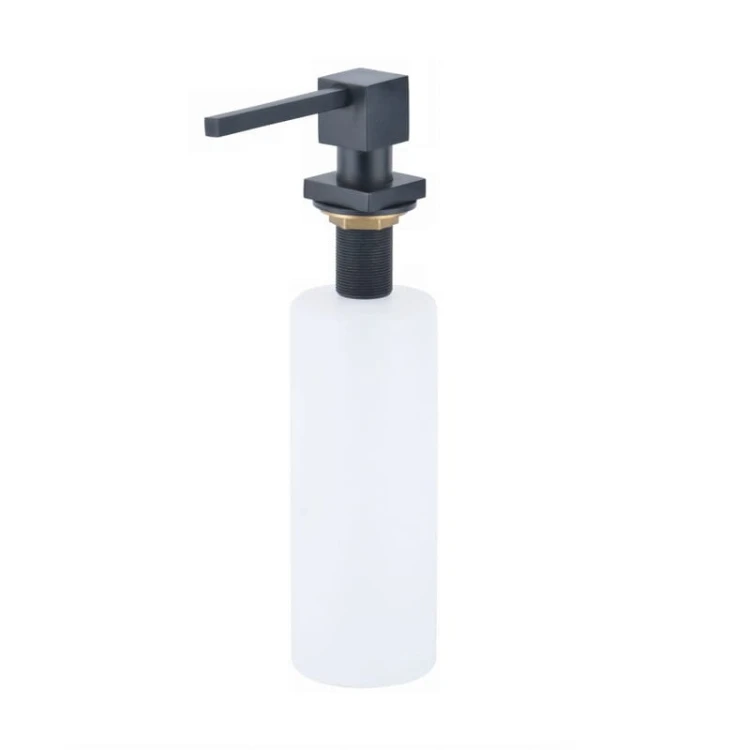 Leon dozownik na płyn 500 ml czarny matowy - LECM-5000