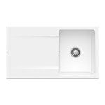 Siluet 50 V&B TitanCeram zlewozmywak ceramiczny KM stone white (mat)- 333501RW