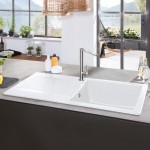 Siluet 50 V&B TitanCeram zlewozmywak ceramiczny KM white alpin (połysk)- 333501R1