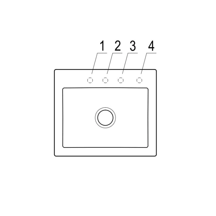 Subway 60 S Classicline V&B zlew ceramiczny 510x600mm KM white alpin (połysk) - 3309 01 R1
