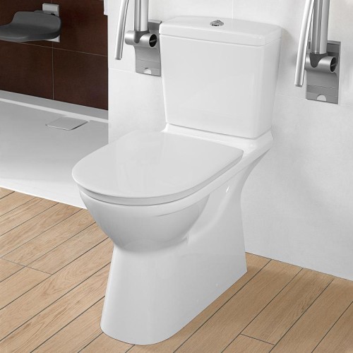 O.Novo V&B spłuczka WC dopływ z boku white alpin - 5760 S1 01
