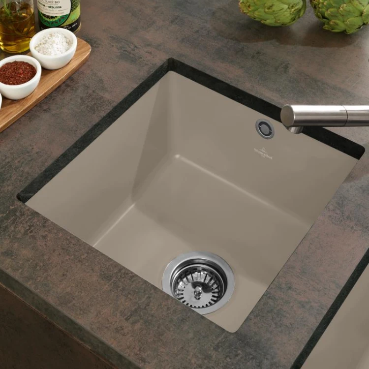 Subway SU 50 Villeroy&Boch zlew ceramiczny almond (mat) 332501AM