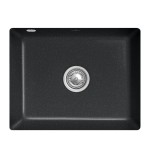 Subway SU 60 Villeroy&Boch zlew ceramiczny podblatowy chromit (połysk)  czarny 331001J0