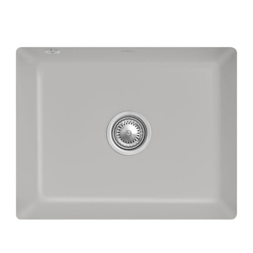 Subway SU 60 villeroy boch zlew ceramiczny podblatowy fossil (mat) szary 331001KD