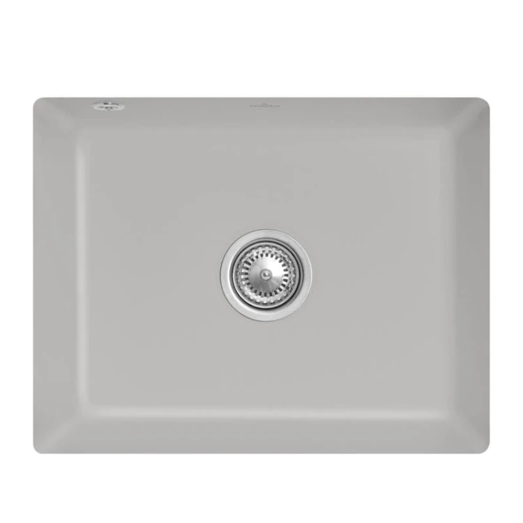 Subway SU 60 villeroy boch zlew ceramiczny podblatowy fossil (mat) szary 331001KD