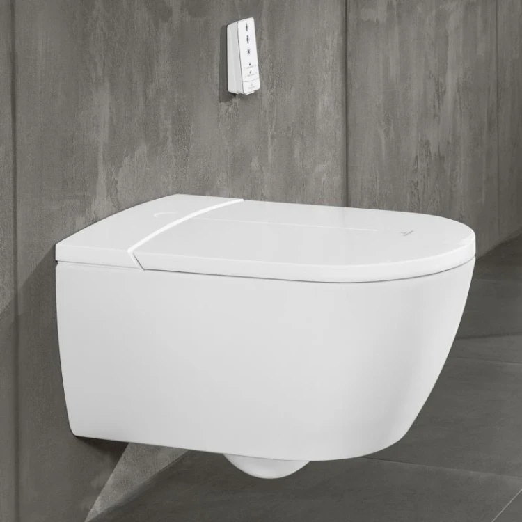 ViClean Villeroy&Boch miska wc myjąca bezrantowa owalna weiss alpin CeramicPlus - V0E100R1
