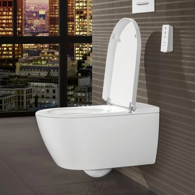 ViClean Villeroy&Boch miska wc myjąca bezrantowa owalna weiss alpin CeramicPlus - V0E100R1