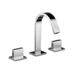 Level Paffoni bateria umywalkowa stojąca trzyotworowa chrom - LEP053