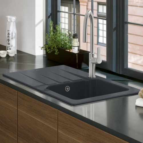 Architectura 45 Classicline Villeroy&Boch zlewozmywak ceramiczny 510x800 KM graphite 334001I4