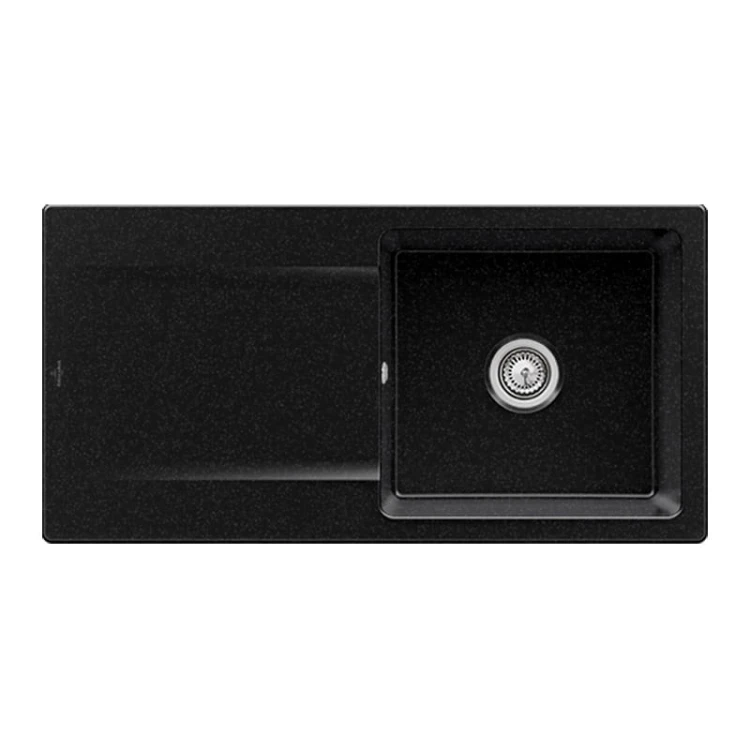 Siluet 60 V&B TitanCeram zlewozmywak ceramiczny KM 510x1000 chromit - 333601J0